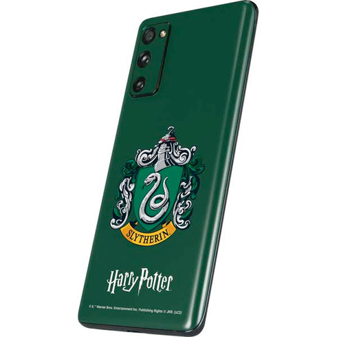 Wizarding World Harry Potter Slytherin House Crest Galaxy S20 Fan Edition Skin